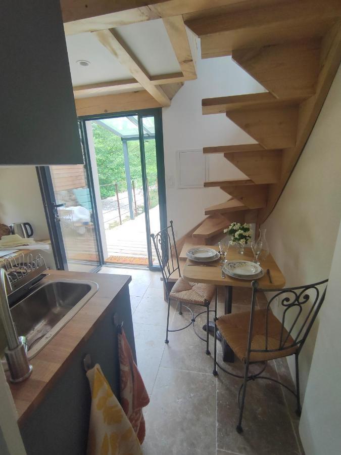 Le Secret Du Moulin, Agreable Tiny House Villefort Вильфор Экстерьер фото